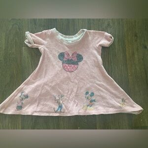 Rabbit Skins Light Pink Kids Tee with Character Design
